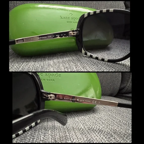 Kate Spade ♠️ Margita Sunglasses and Case - Picture 2 of 4